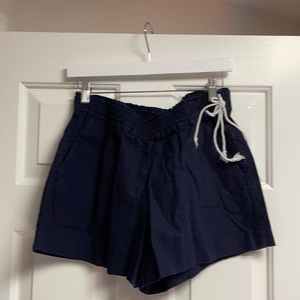 JCrew factory linen shorts